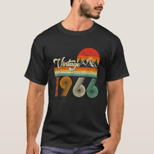 Camiseta Regalo divertido de 1966 Hecho en 1966 Regalo para