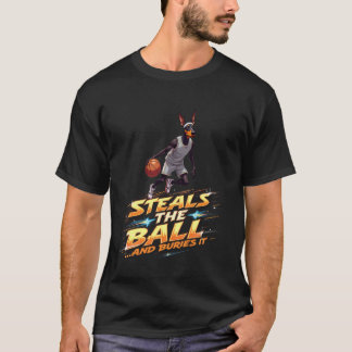 Camiseta Regalo divertido de baloncesto para perro Doberman