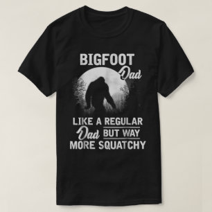 Camiseta Regalo divertido de Bigfoot Papá Sasquatch