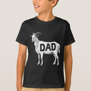 Camiseta Regalo divertido de cabra para papá gráfico sarcás