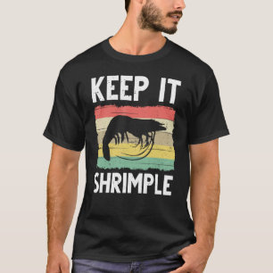 Camiseta Regalo divertido de camarones para hombres y mujer