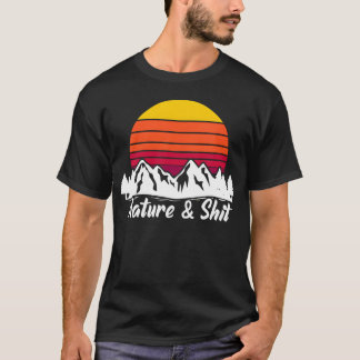 Camiseta Regalo divertido de camping y senderismo para muje