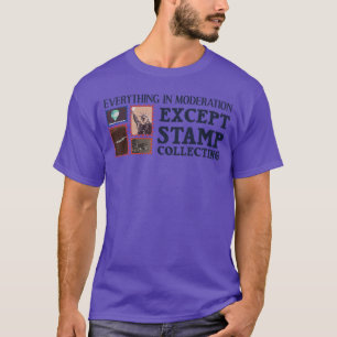 Camiseta Regalo divertido de coleccionismo de sellos Colecc