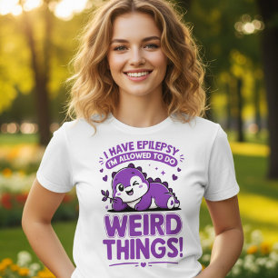 Camiseta Regalo divertido de concienciación sobre la epilep