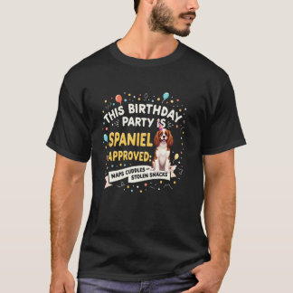 Camiseta Regalo divertido de cumpleaños Cavalier King Charl