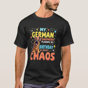 Camiseta Regalo divertido de cumpleaños para perro pastor a