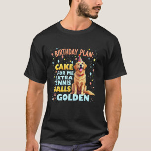 Camiseta Regalo Divertido de Cumpleaños Perro Retriever Dor