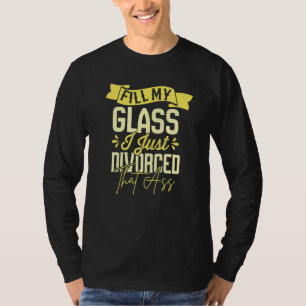 Camiseta Regalo divertido de divorcio sarcástico divorcio P