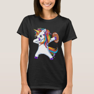 Camiseta Regalo divertido de fútbol americano con unicornio