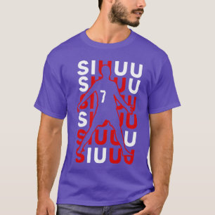 Camiseta Regalo divertido de fútbol Siuuuu para fanáticos d