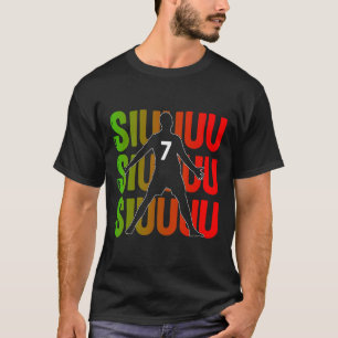 Camiseta Regalo divertido de fútbol Siuuuu para fanáticos d