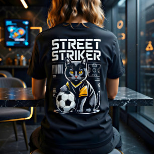 Camiseta Regalo divertido de gato que golpea la calle de fú