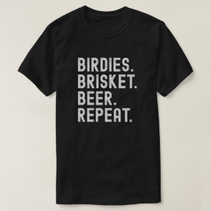 Camiseta Regalo divertido de golf para hombres BBQ Birdies