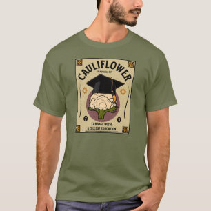 Camiseta Regalo Divertido de Graduación Cita de Coliflor de