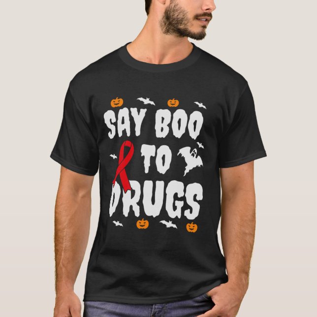 Camiseta Regalo divertido de Halloween dice boo a la toma d (Anverso)