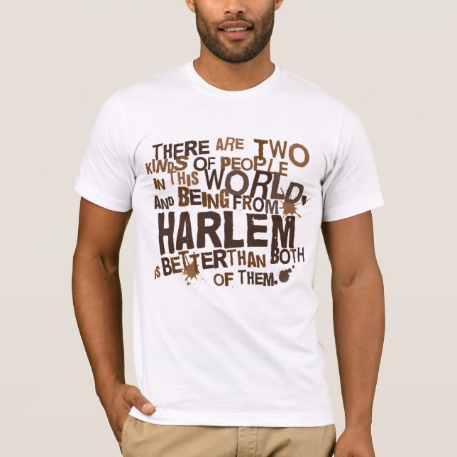 Camiseta Regalo (divertido) de Harlem (Anverso)