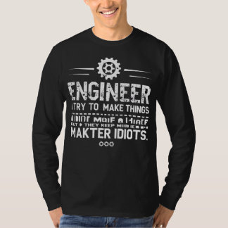 Camiseta Regalo divertido de ingeniería para hombres y muje