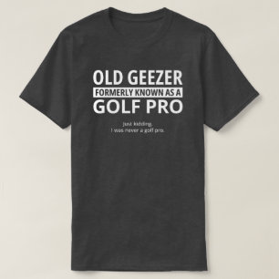 Camiseta Regalo divertido de jubilación de golf para hombre