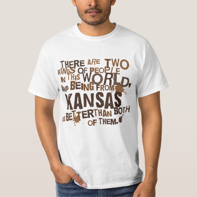 Camiseta Regalo (divertido) de Kansas (Anverso)