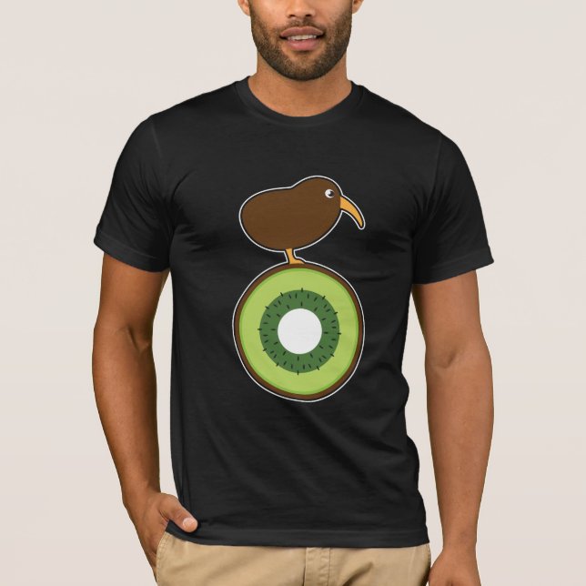 Camiseta Regalo divertido de la fruta de kiwi del pájaro (Anverso)