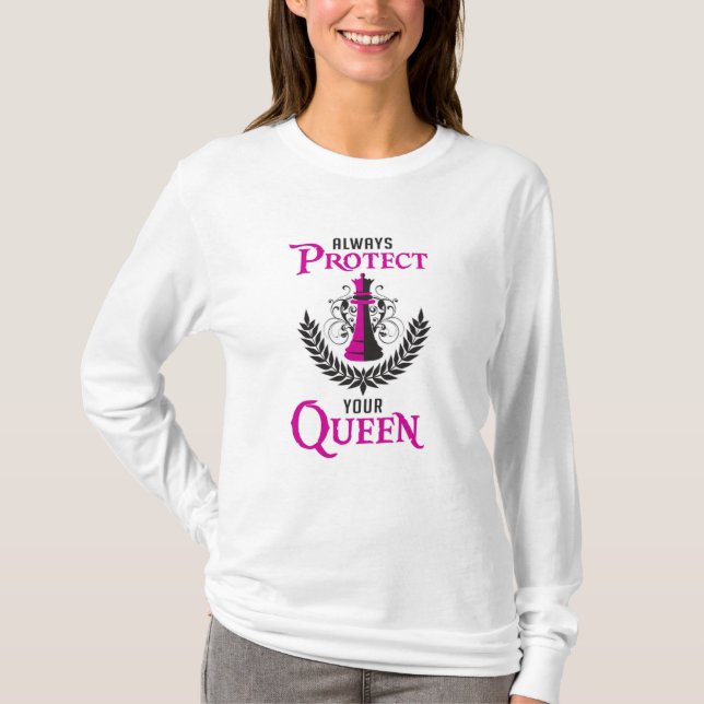 Camiseta Regalo divertido de la Junta de Jaque mate de ajed (Anverso)
