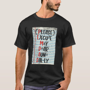 Camiseta Regalo divertido de matemáticas y nerd de pemdas p