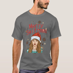 Camiseta Regalo divertido de Merry Swiftmas para Swifty