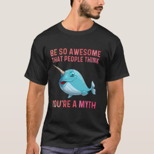 Camiseta Regalo divertido de narval para hombres y mujeres
