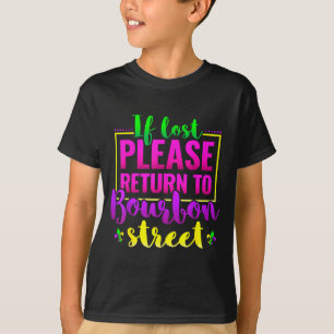Camiseta Regalo divertido de Nueva Orleans, volver a Bourbo