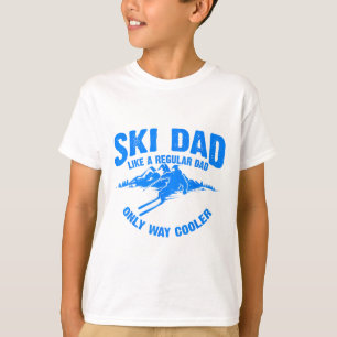 Camiseta Regalo divertido de papá de esquí para esquiadores