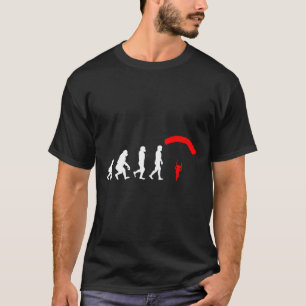 Camiseta Regalo divertido de paracaidismo Evolution para en