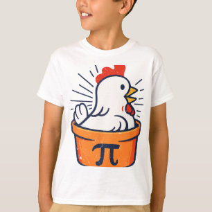 Camiseta Regalo divertido de pollo y tarta para el día de P