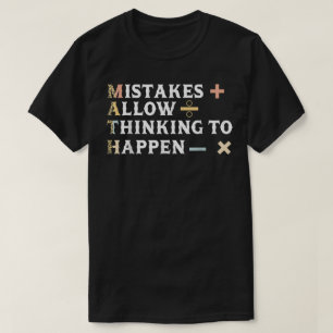 Camiseta Regalo divertido de profesor de matemáticas vintag