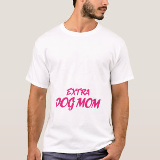 Camiseta Regalo divertido de tipografía rosa para mamá de p
