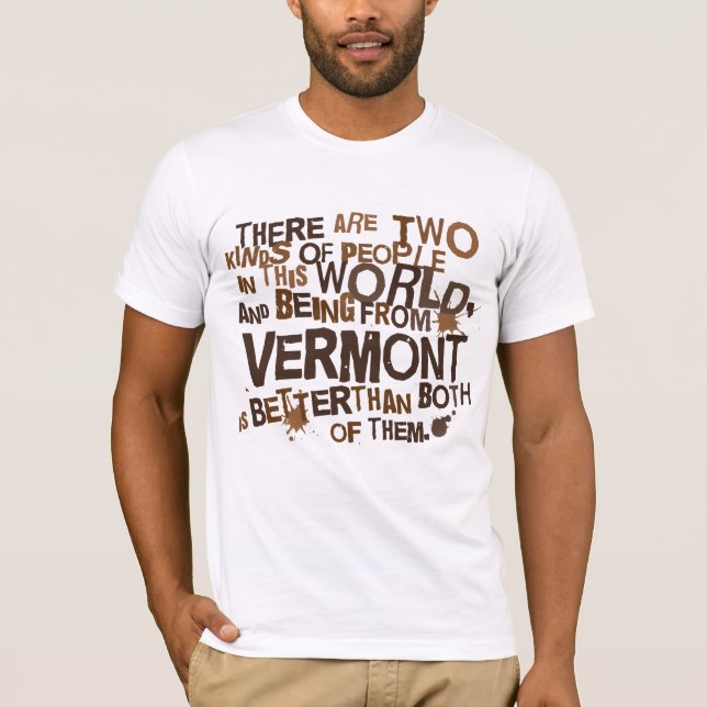 Camiseta Regalo (divertido) de Vermont (Anverso)
