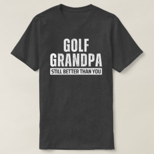 Camiseta Regalo divertido del abuelo de golf para hombres m