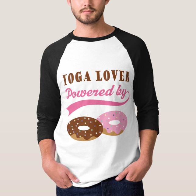 Camiseta Regalo divertido del amante de la yoga (Anverso)