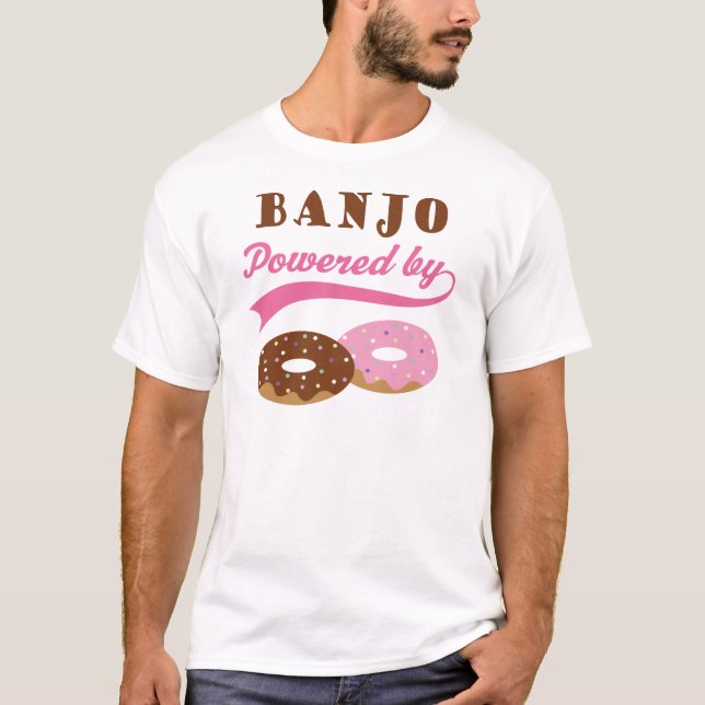 Camiseta Regalo divertido del banjo (Anverso)