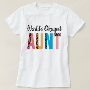 Camiseta Regalo divertido del cumpleaños de la tía más popu