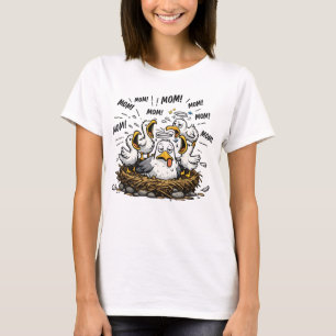 Camiseta Regalo divertido del Día de la Madre de gaviota Ma