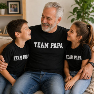 Camiseta Regalo divertido del Día del Padre para el Equipo 