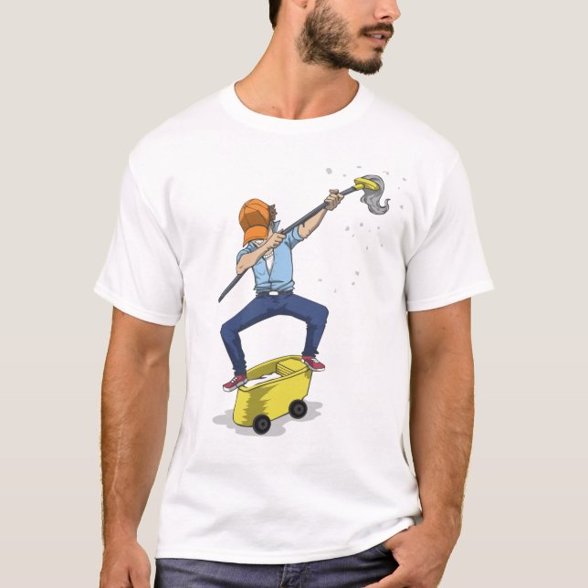 Camiseta Regalo divertido del guardián del portero que (Anverso)