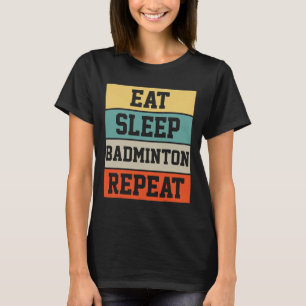 Camiseta Regalo divertido del jugador deportivo de Badminto
