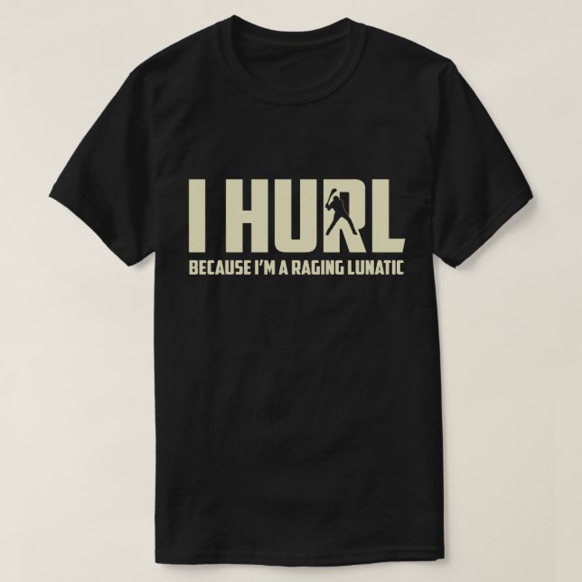 Camiseta Regalo divertido del lanzamiento para él, ella (Diseño del anverso)