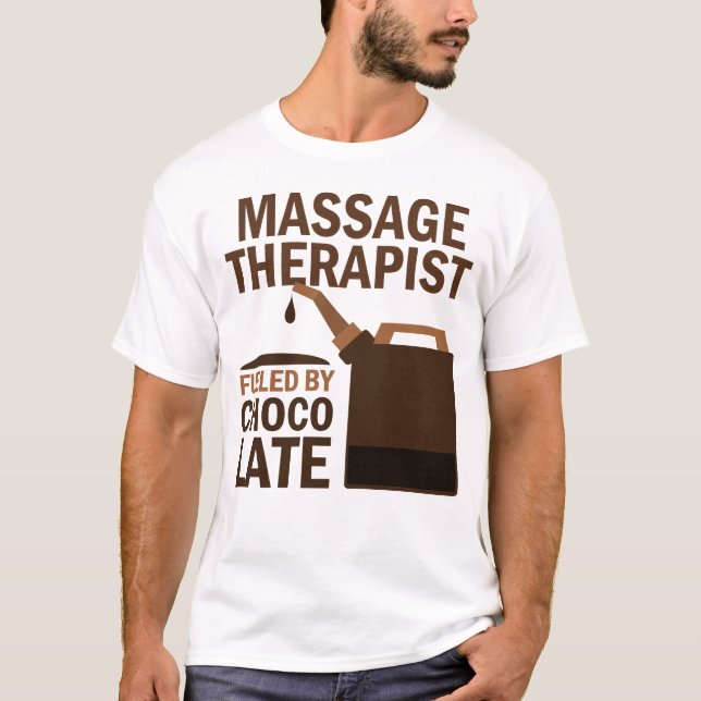 Camiseta Regalo (divertido) del terapeuta del masaje (Anverso)