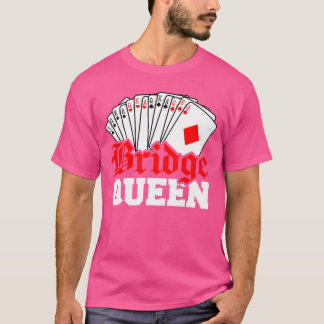 Camiseta Regalo divertido juego de cartas de Bridge para la