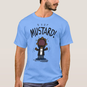 Camiseta Regalo divertido Kendrick Lamar Mostaza