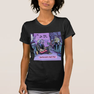Camiseta Regalo Divertido Media Pinta de Beethoven