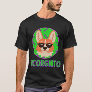 Camiseta Regalo divertido para amante de Corgi Incorgnito D