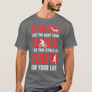 Camiseta Regalo divertido para amante de deportes de nataci